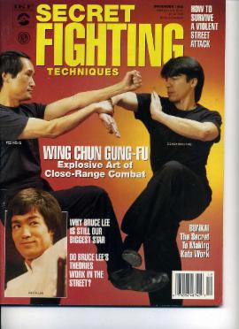 Secret Fighting Techniques Magazine avec Randy Williams et Ted Wong